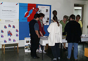 Infostand von Kinderherzen heilen e.V. und BVHK e.V.